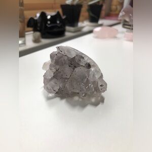 Clear crystal cluster